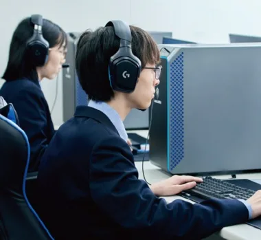 eスポーツ部の活動風景