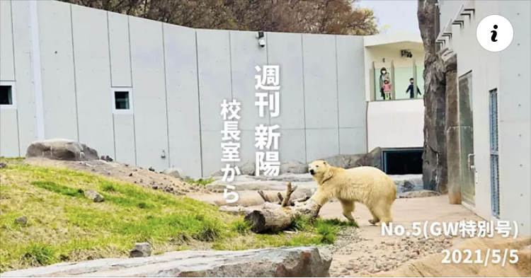 週刊新陽〜校長室から No.5