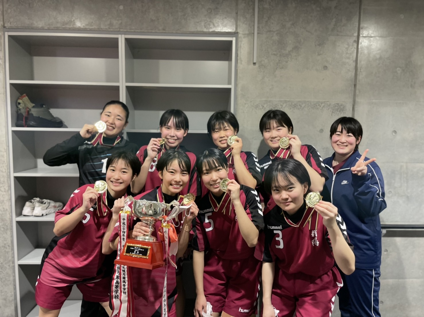 男女ハンドボール部全道優勝