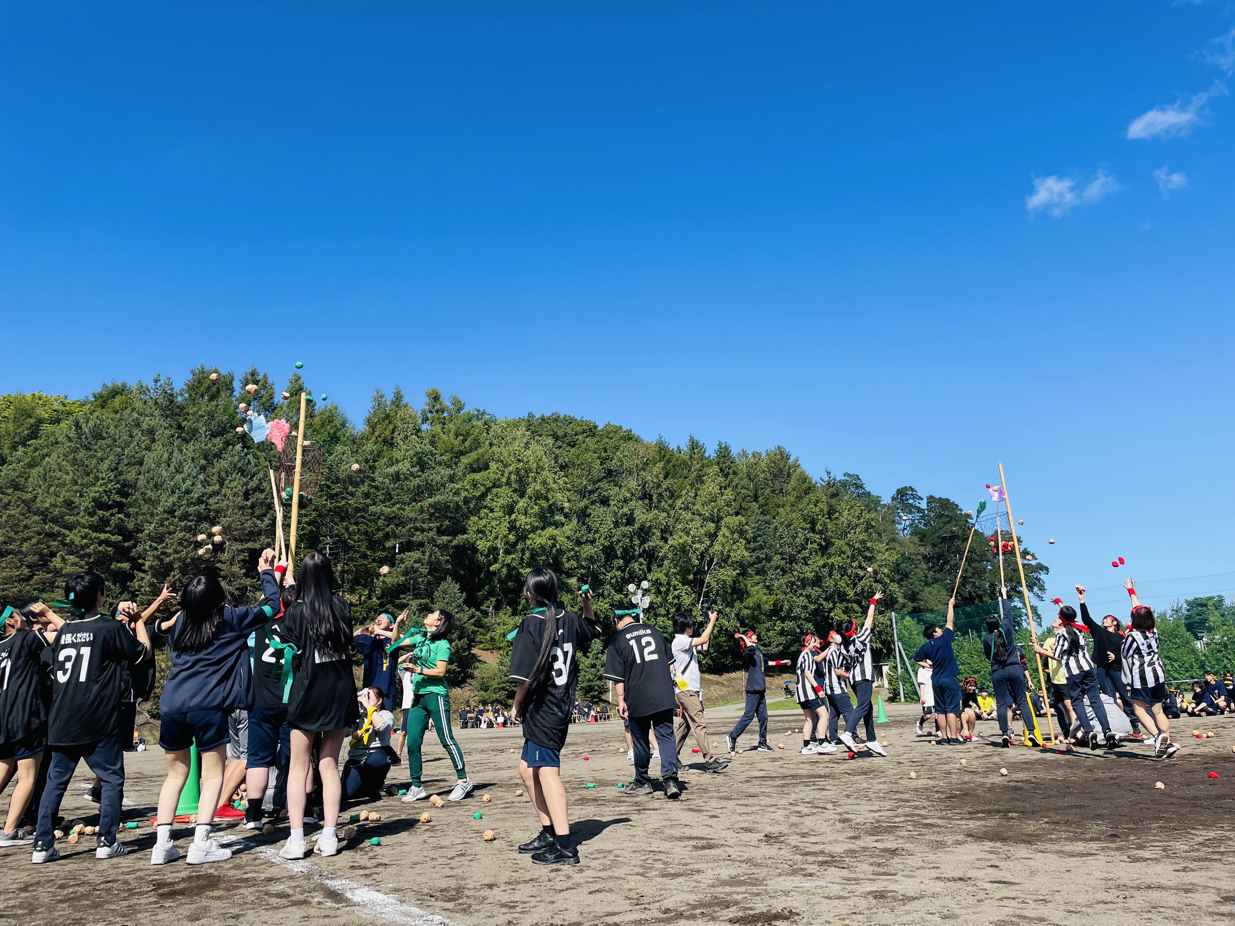 前期行事ハイライト② 体育祭レポート『灼熱全団』の熱い絆！