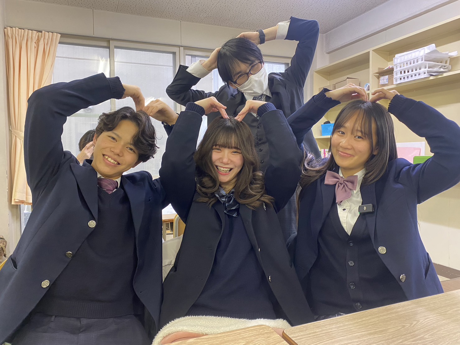 TikTokから広まる交流〜倉敷翠松高校編