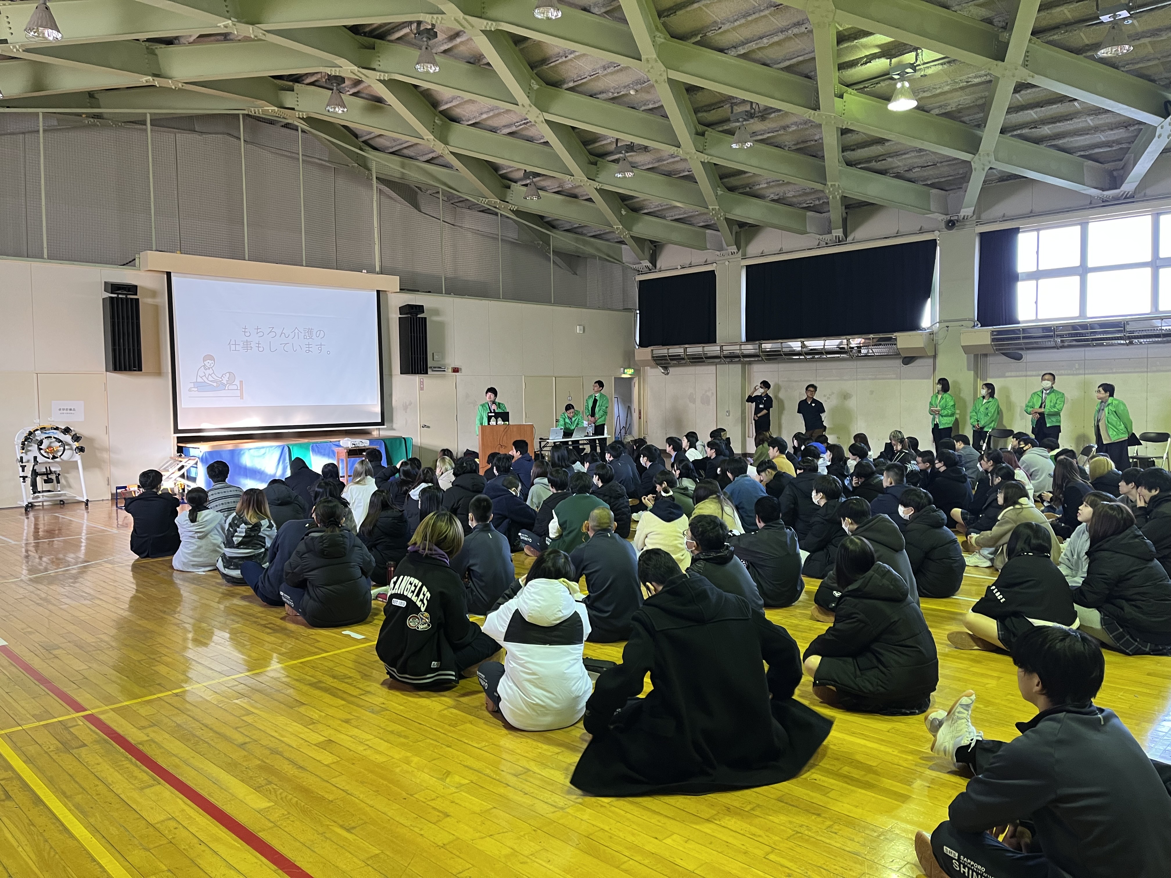 福祉に関する出前授業 by 札幌市社協＆トヨタハートフルプラザ札幌
