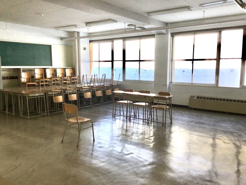 面接室の様子