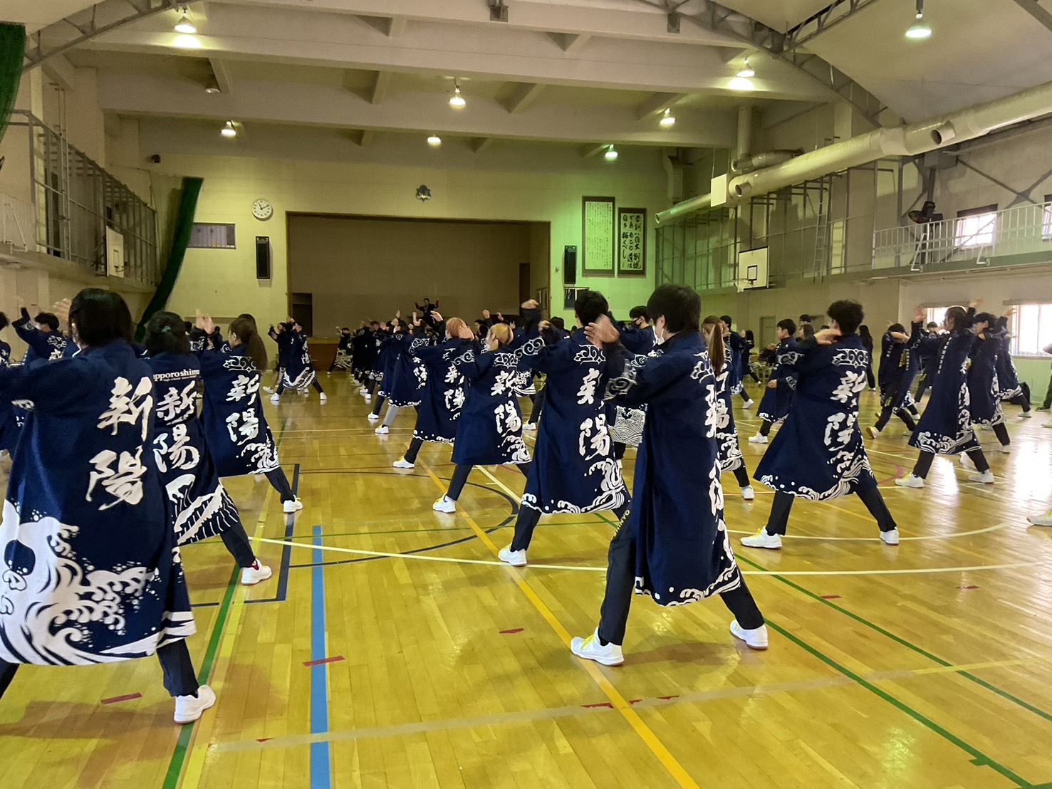 YOSAKOI練習が始まりました