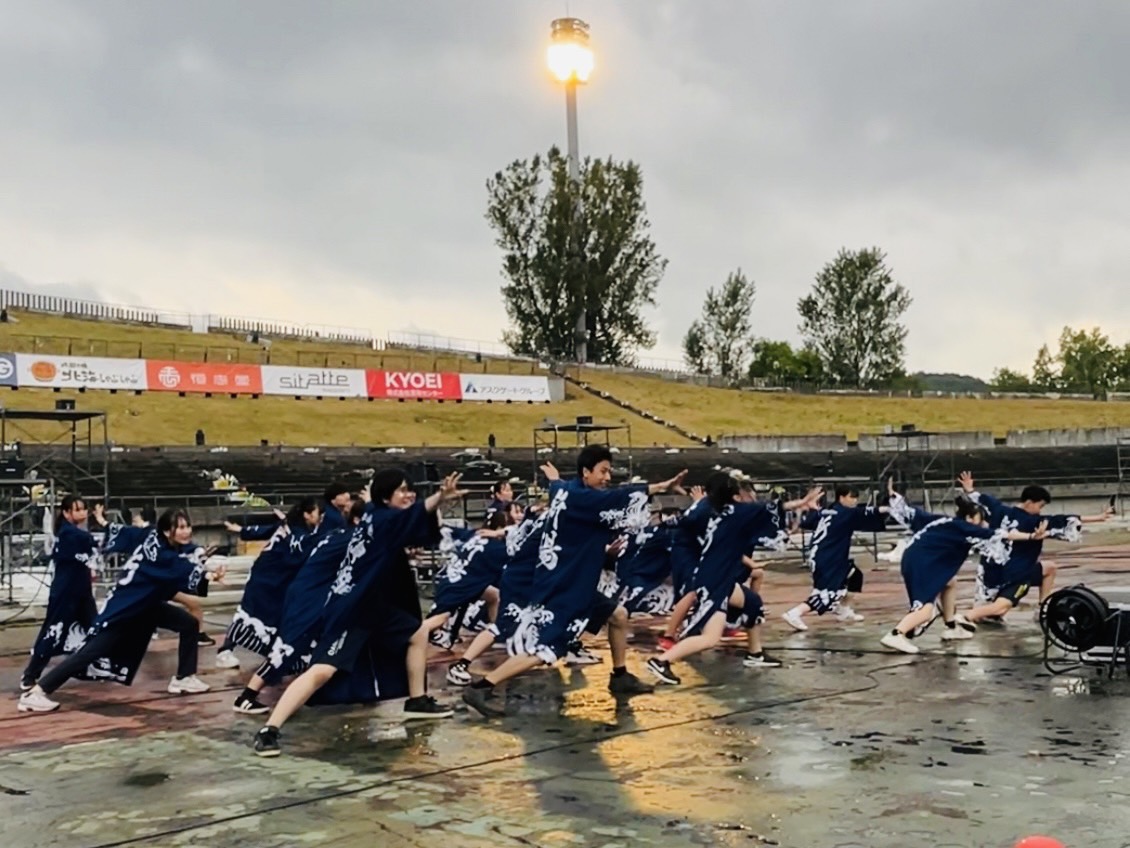 真駒内花火大会2024 YOSAKOI演舞