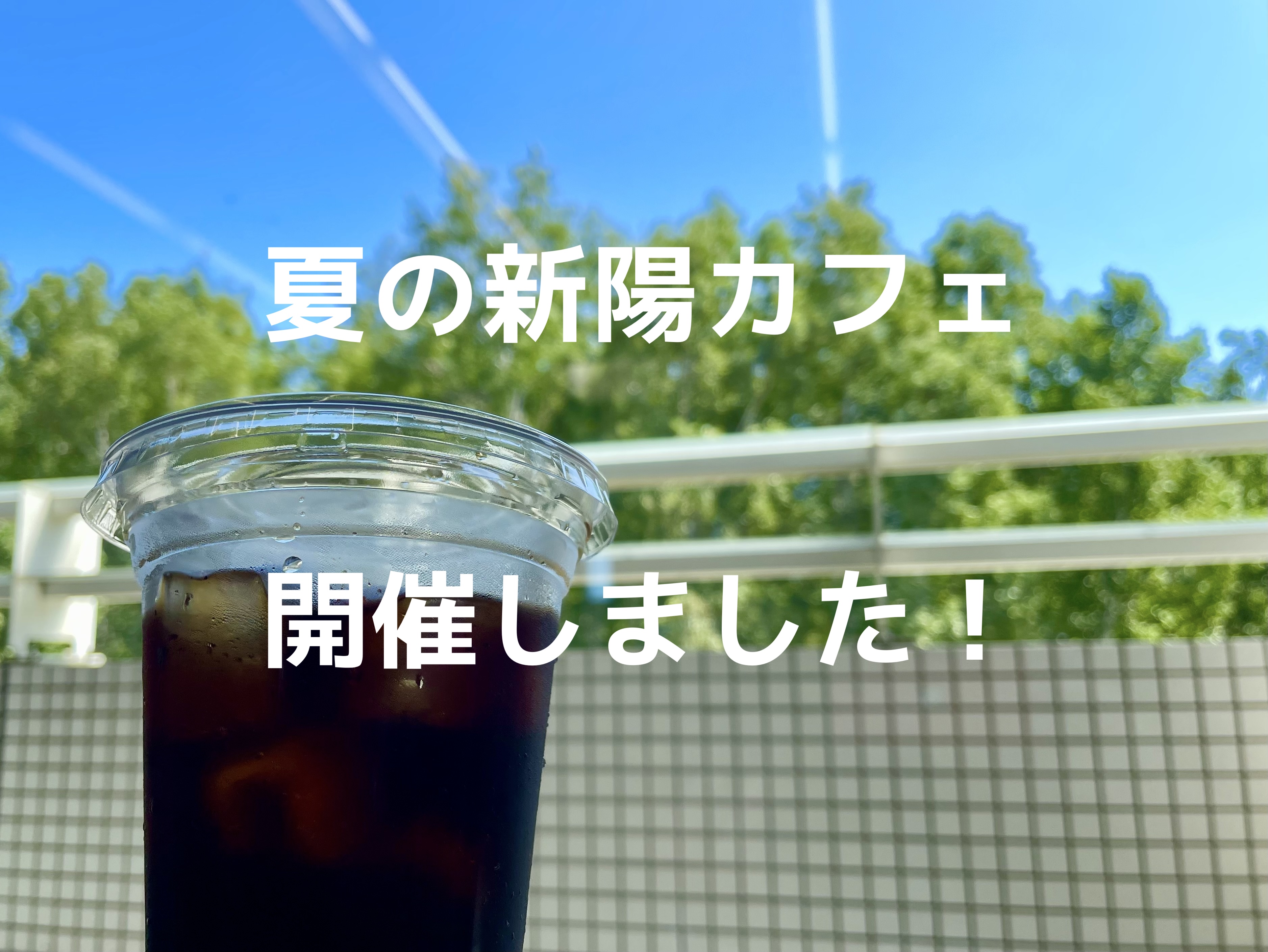新陽カフェを開催しました