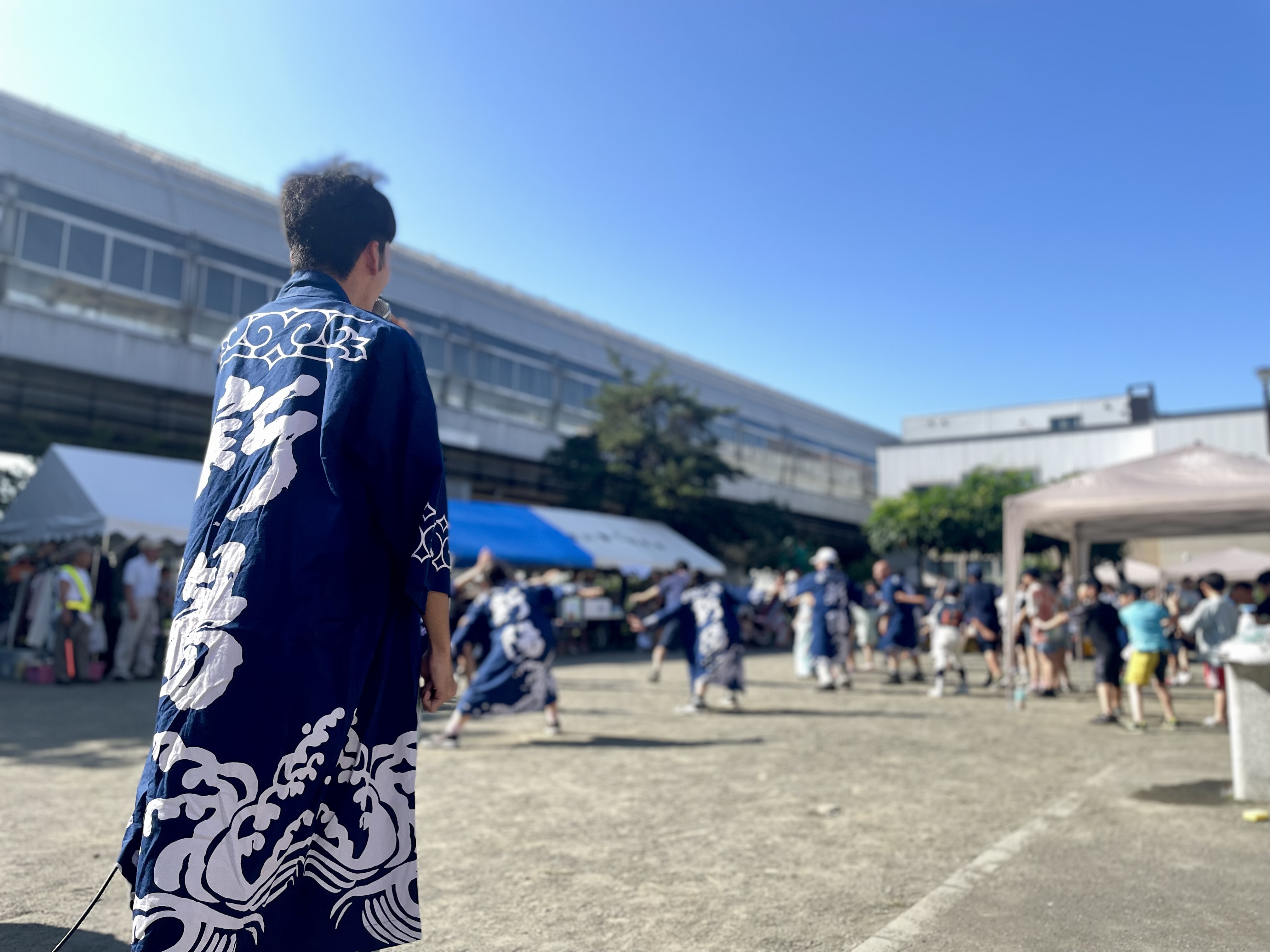 澄川町内会夏祭りでYOSAKOIソーラン披露