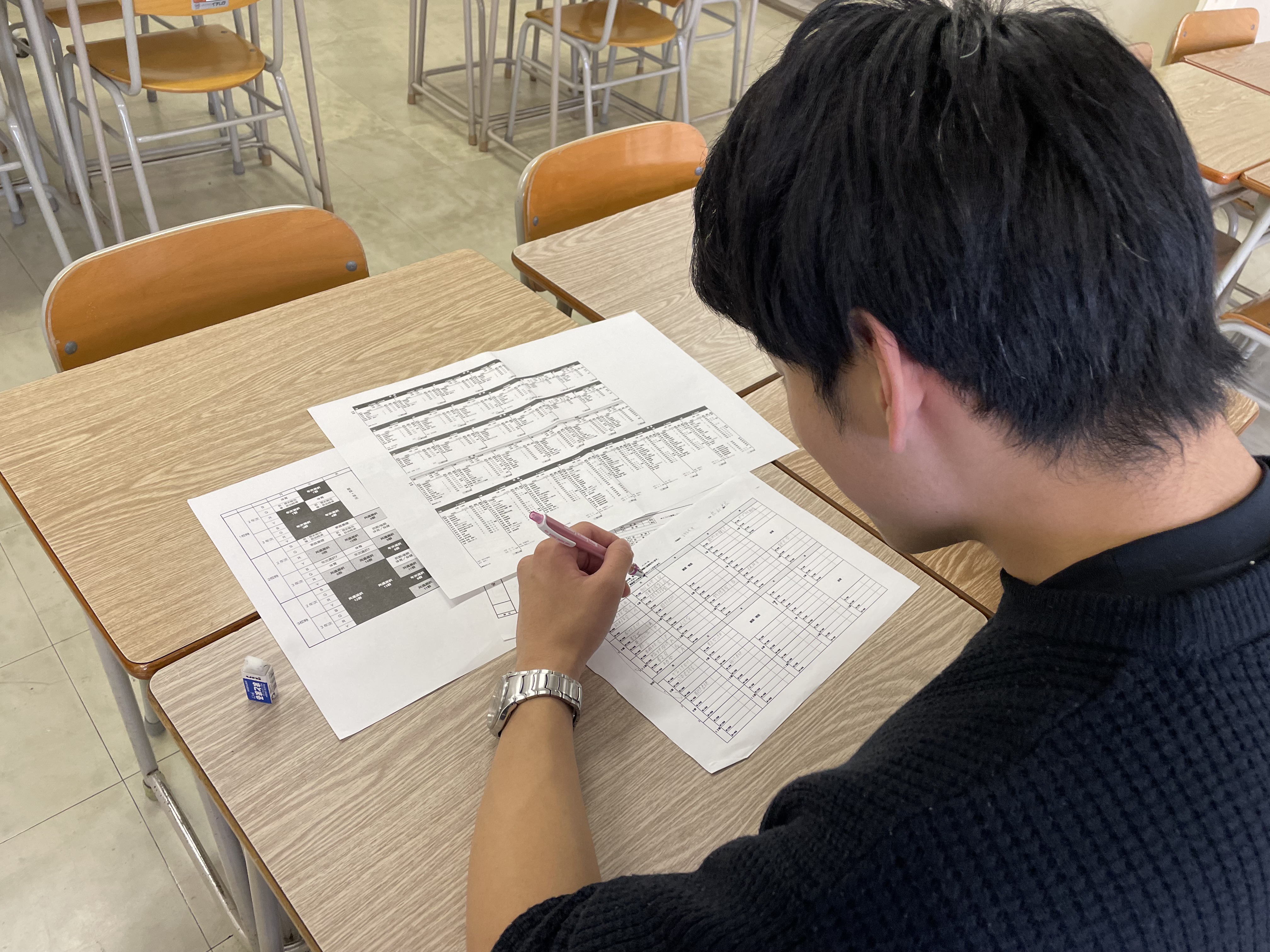 科目選択生徒面談週間