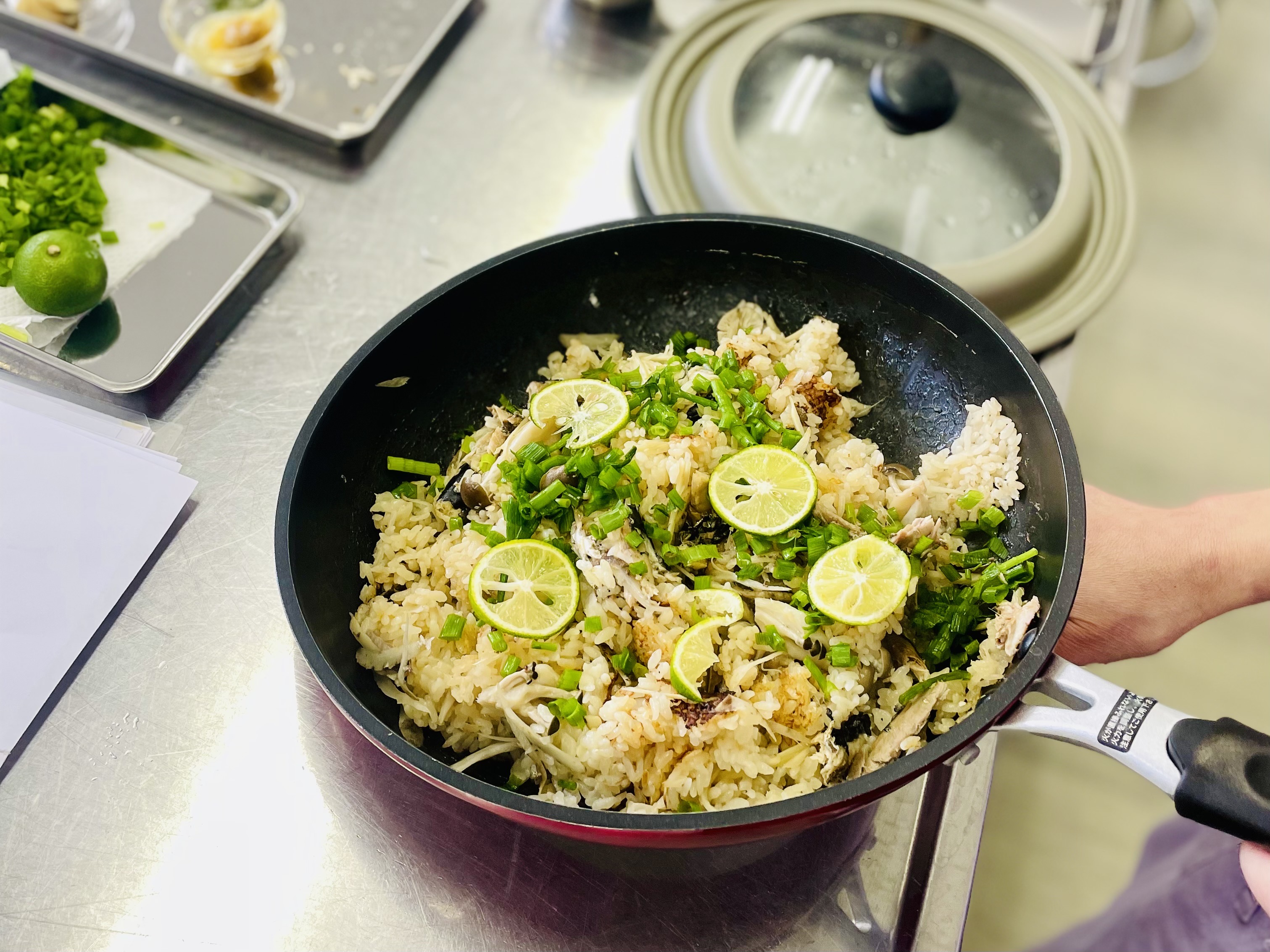 「食育学」の授業で、道産米について学びました