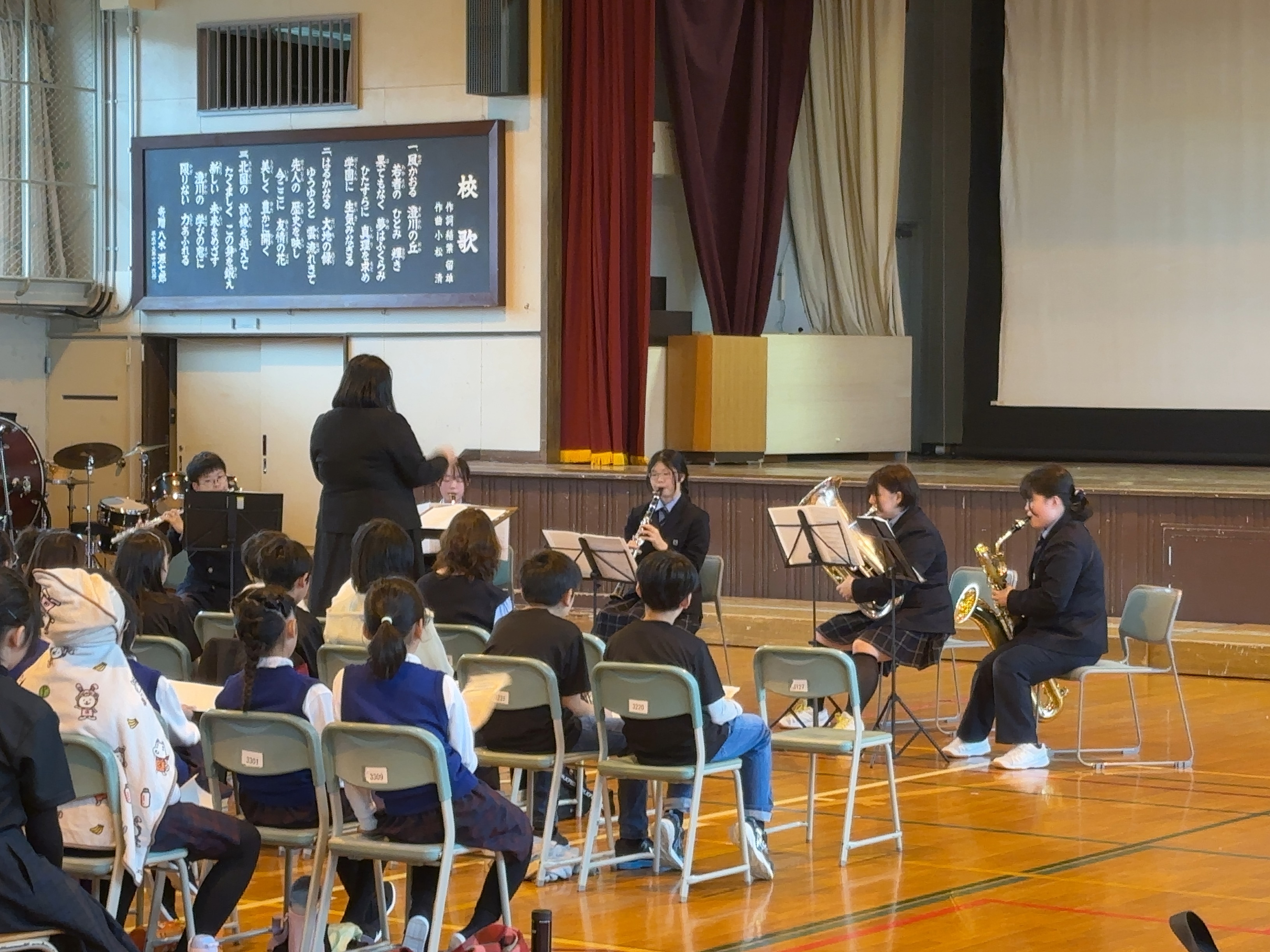 「澄川地区ふれあい発表会」に参加しました