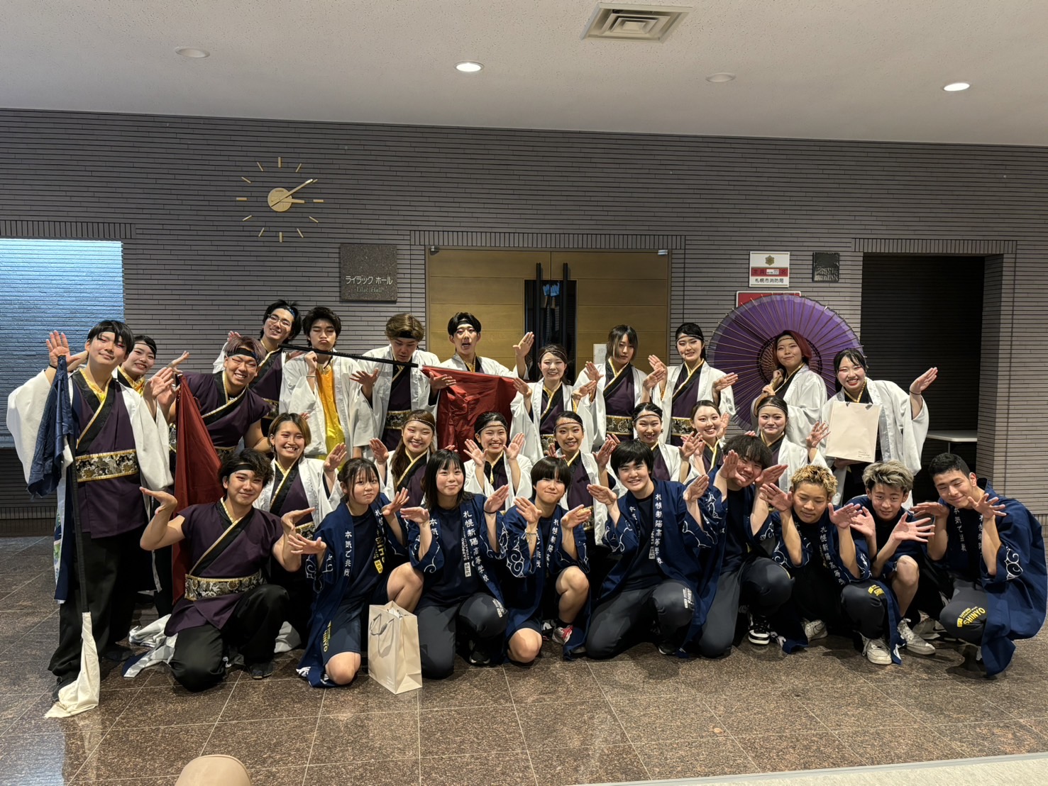 （株）ツクイ主催イベントでYOSAKOIソーランの演舞を披露しました