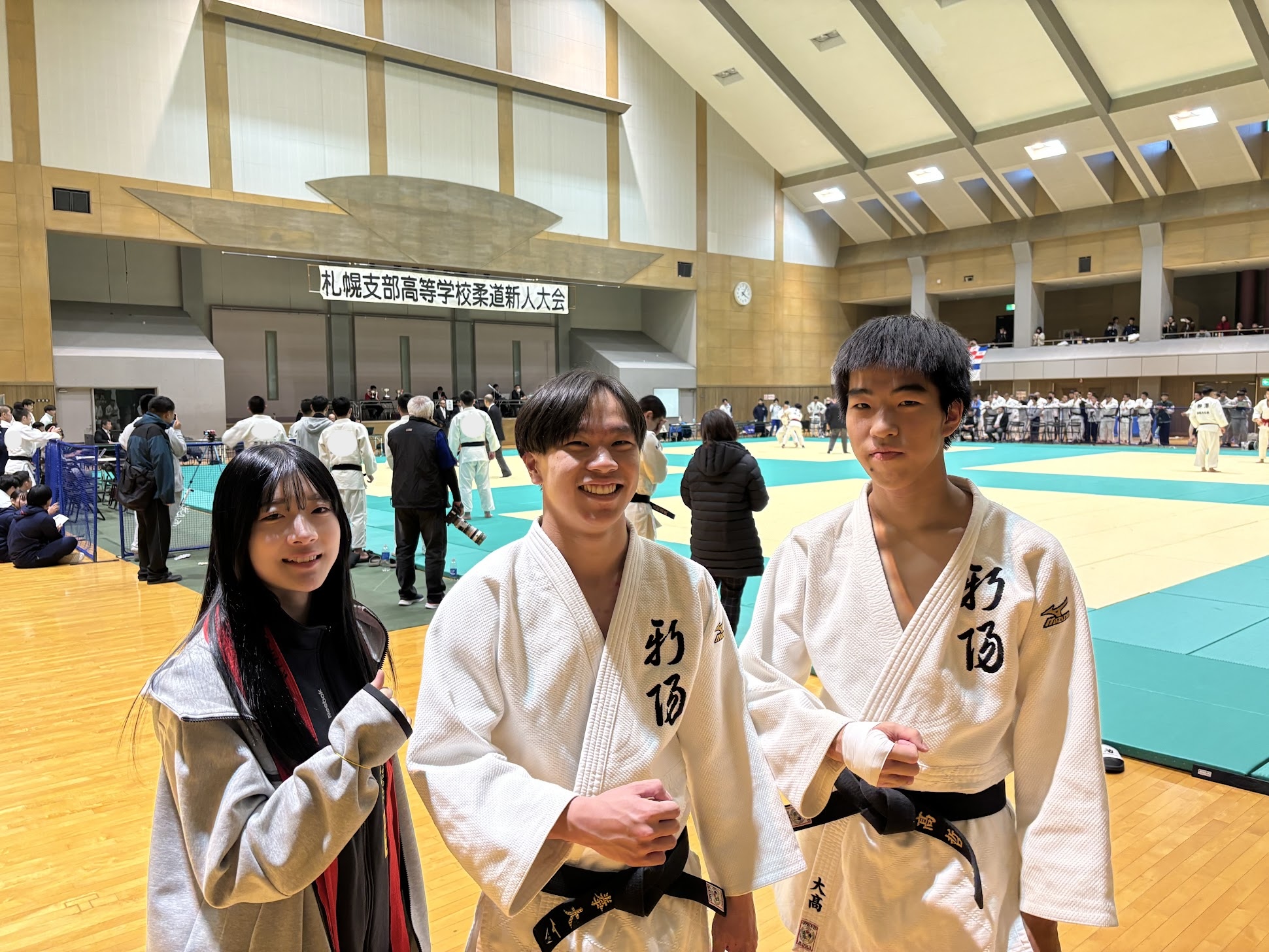 剣道部・柔道部 新人戦で全道大会出場決定