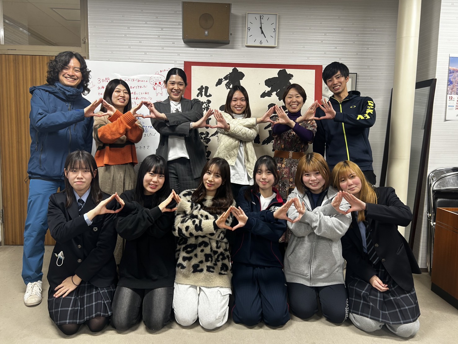 福岡女子商の皆さんが新陽へ短期留学！