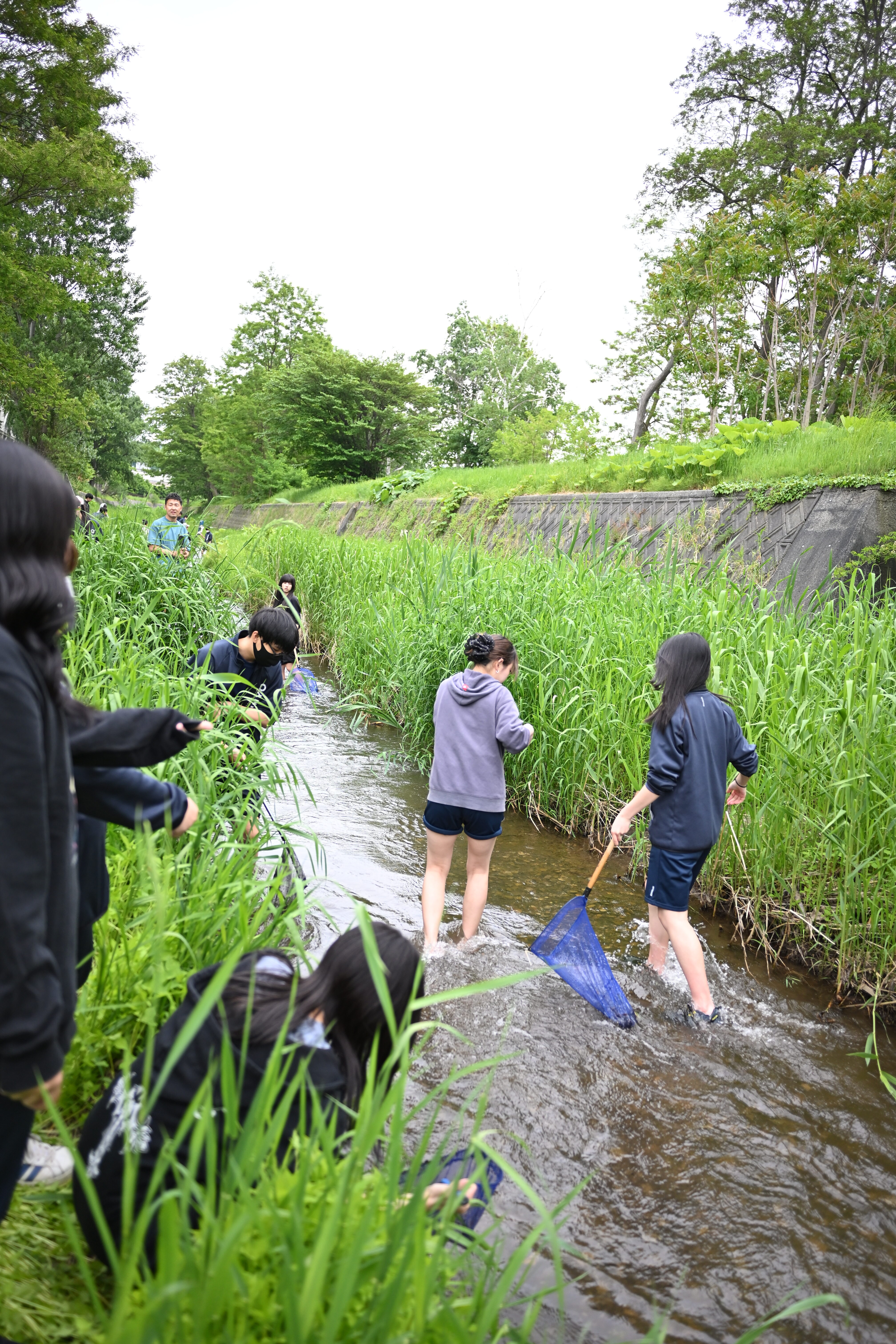 アウトドア探究フィールドワーク「ガサガサ」体験