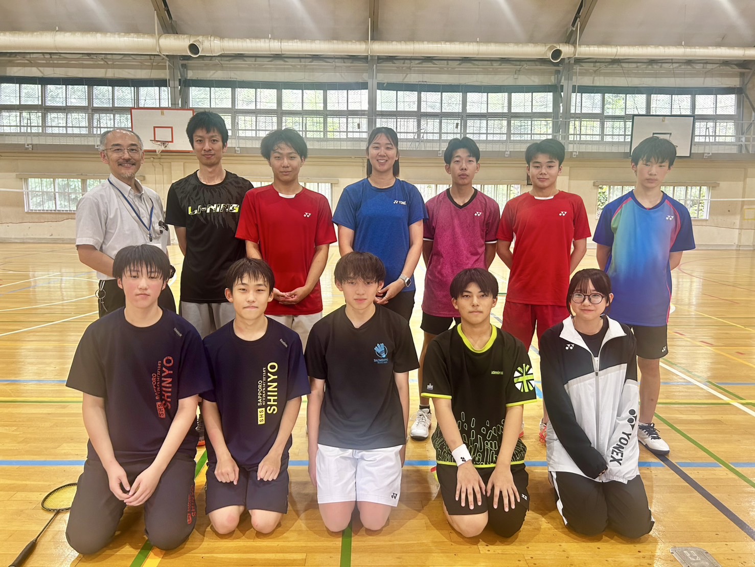 〔永原和可那さん〕バドミントン特別講習会実施！