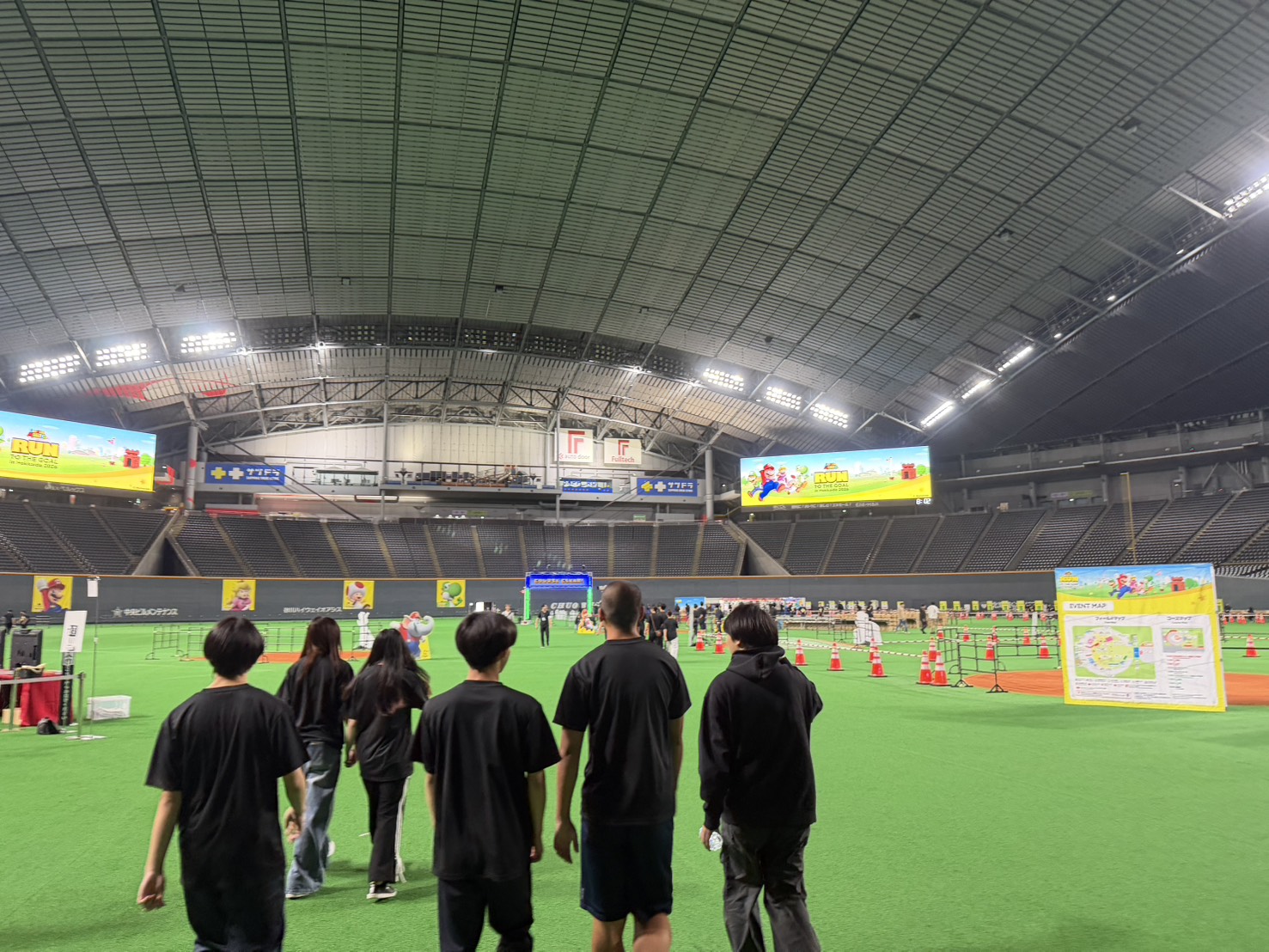 スーパーマリオ：RUN TO THE GOALボランティア実施