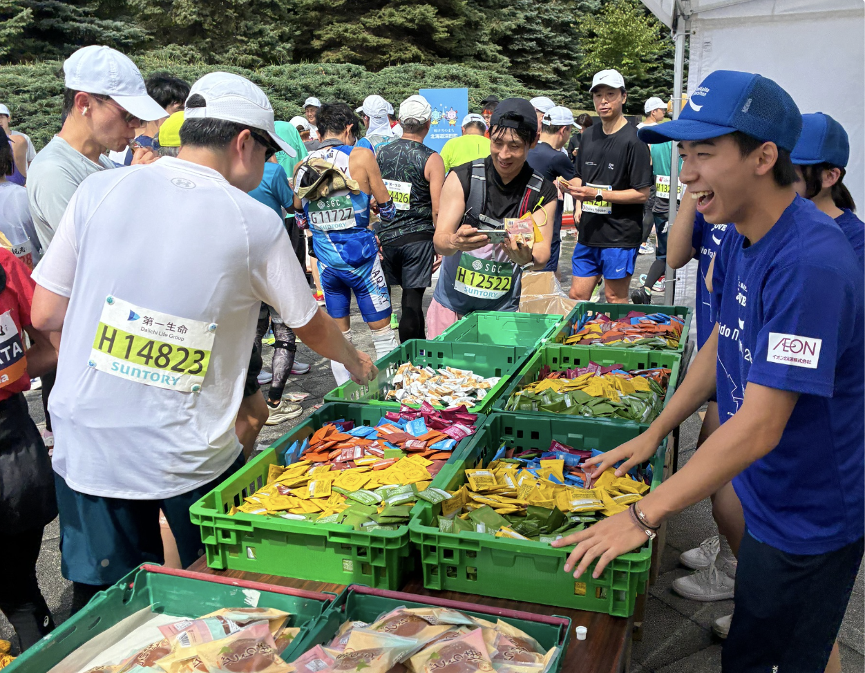 北海道マラソンボランティアを実施！